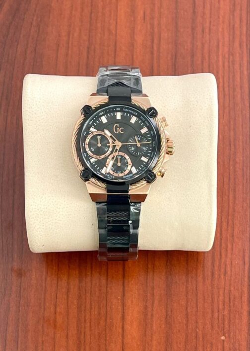 Gc Swiss Black Dail Quartz Ladies Watch 4