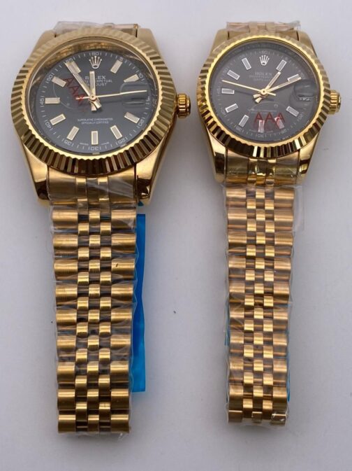 Rolex Datejust Swiss Automatic Couple Watch For Men 71