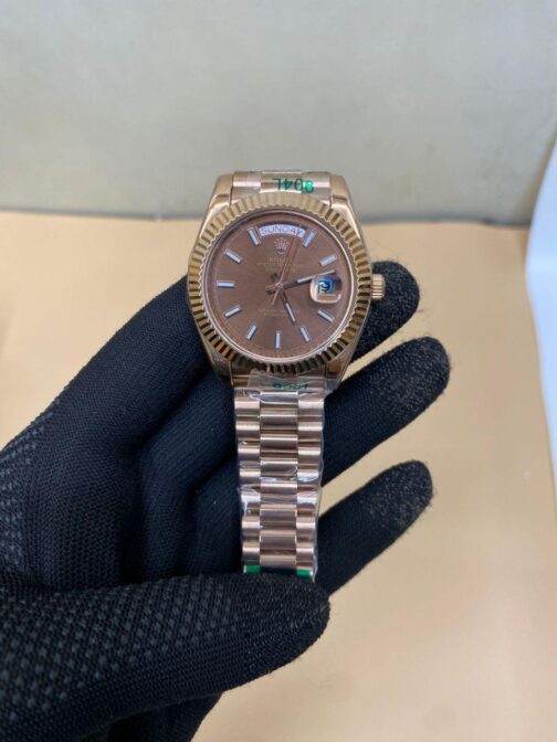Rolex Day-Date Rose Gold Swiss Automatic Watch For Men 92