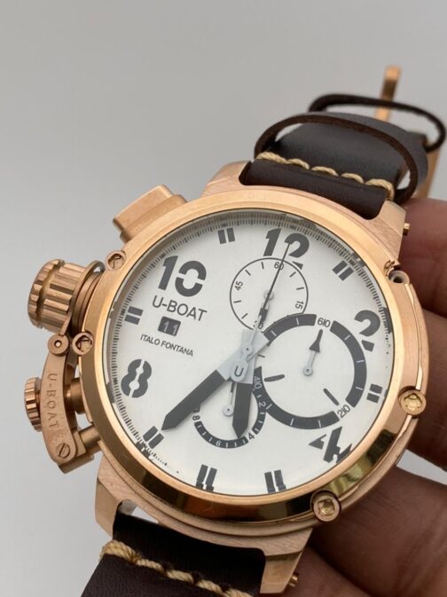 U BOAT U51 Italiano Fontana Leather Strap Watch For Men 7