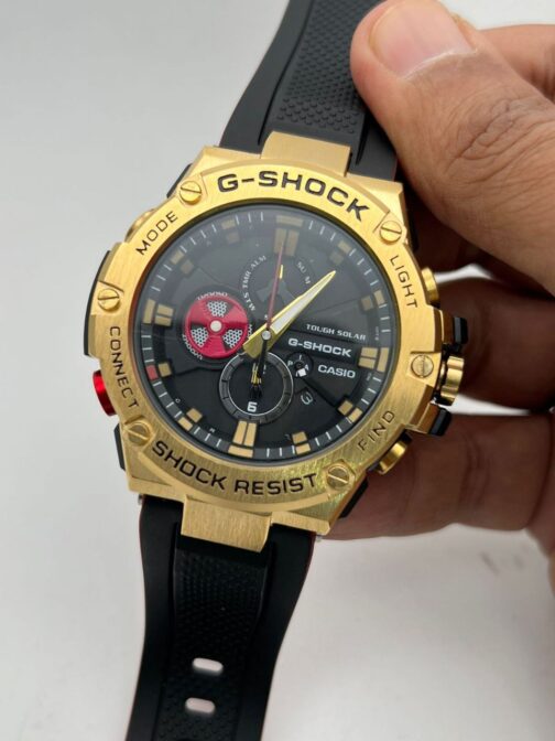 Casio Edifice Digital With Analog Rubber Strap Watch for Men 112